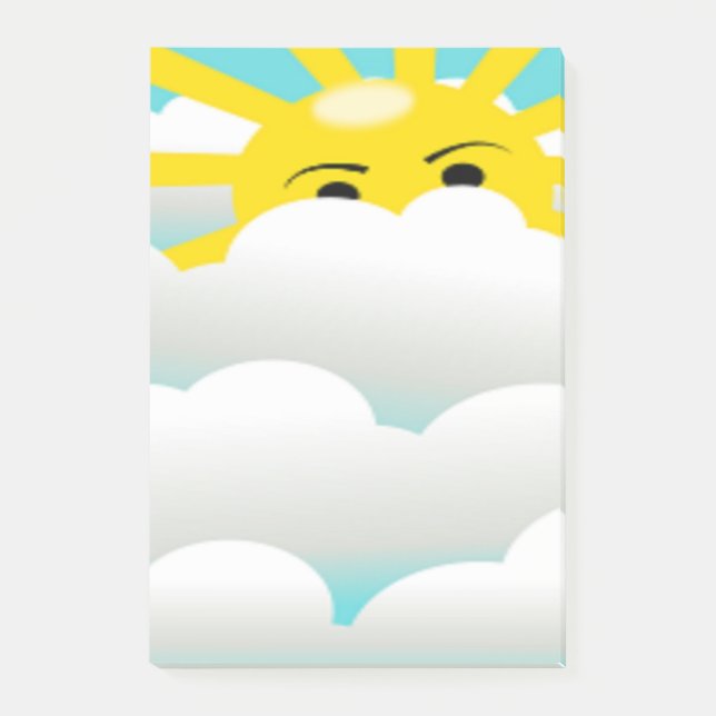 POST-IT® CACHAGE DU SOLEIL (Devant)