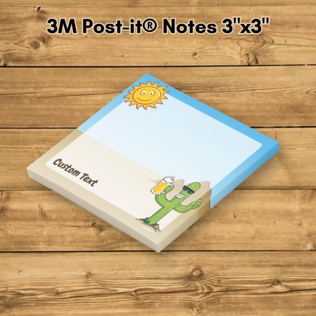 Post-it® Cactus avec bière (Créateur téléchargé)