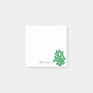 Post-it® Cactus épineux d'aquarelle magnifique