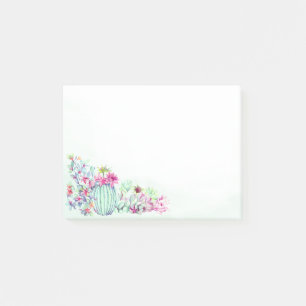 Post-it® Cactus et succulents Aquarelle