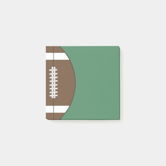 Post-it® Cadeau bloc-notes petit football (Devant)