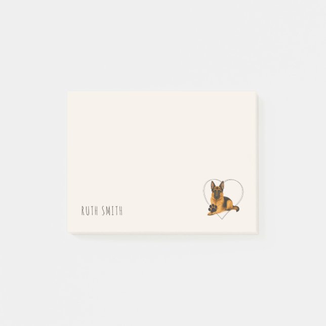 Post-it® Cadeau d'anniversaire personnalisable pour les ama (Devant)
