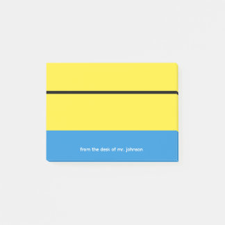Post-it® Cadeau de bloc-notes personnalisé pour enseignant