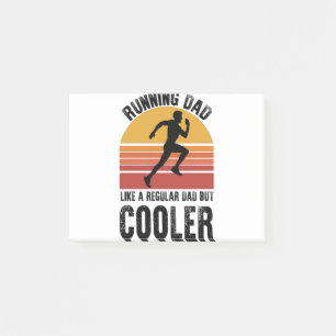 Post-it® Cadeau de la fête des pères pour papa coureur Mara