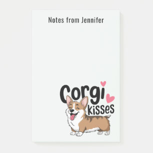 Post-it® Cadeau de maman Corgi mignon Chien de dessin animé