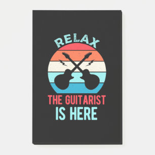 Post-it® Cadeau de Noël Relax Le Guitariste Est Là