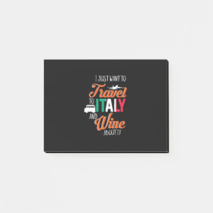 Post-it® Cadeau de Noël   Voyagez en Italie et faites du vi