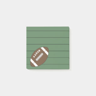 Post-it® Cadeau de notes Post It personnalisées de football