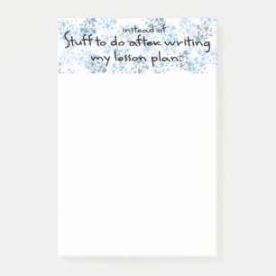 Post-it® Cadeau drôle de professeur