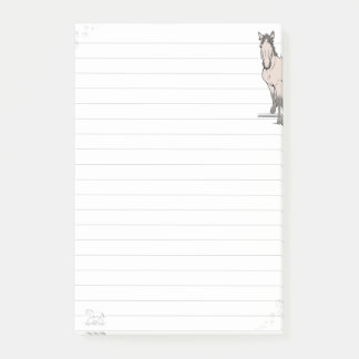 Post-it® Cadeau équin amateur de cheval fantaisiste Bienven