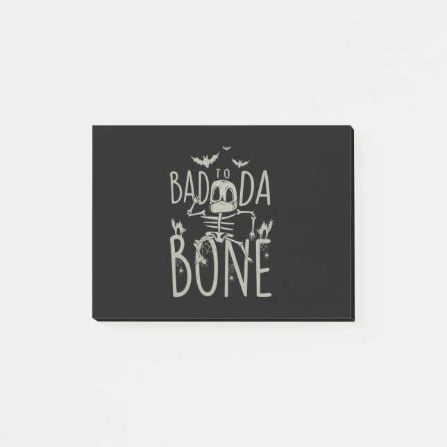 Post-it® Cadeau Halloween | Mauvais À Da Os (Devant)