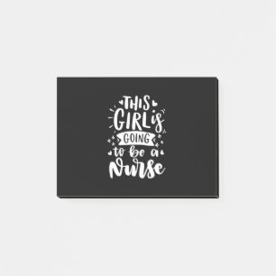 Post-it® Cadeau infirmière Cette Fille Va Être Une Infirm