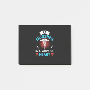Post-it® Cadeau infirmière   L'Infirmière Est Une Oeuvre De