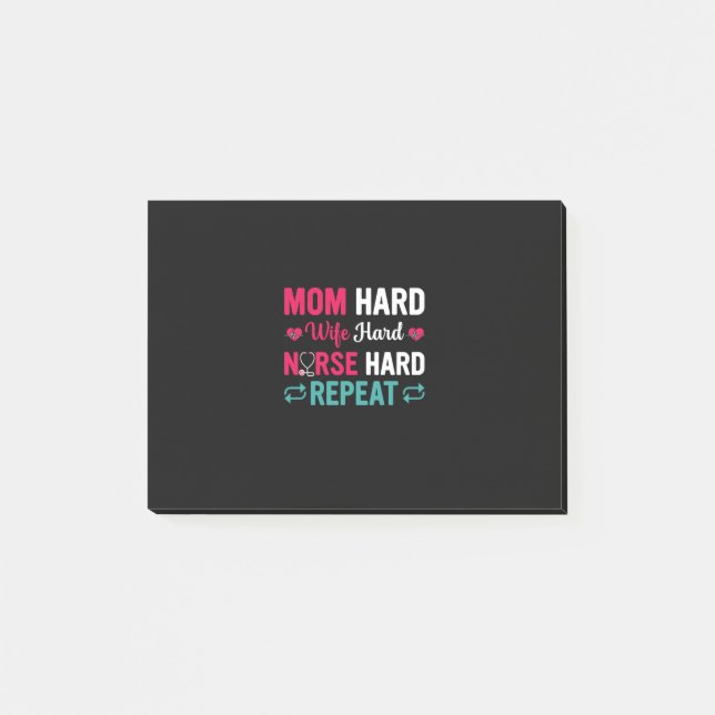 Post-it® Cadeau infirmière | Maman Grosse Femme Infirmière (Devant)