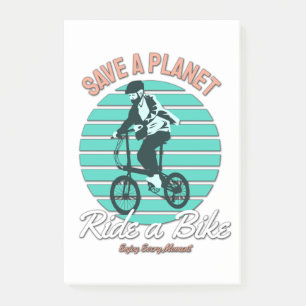 Post-it® Cadeau parfait pour amateur de vélo - Sauver une p