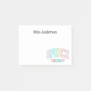 Post-it® Cadeau Personnalisé d'Appréciation pour Orthophoni