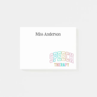 Post-it® Cadeau Personnalisé d'Appréciation pour Orthophoni