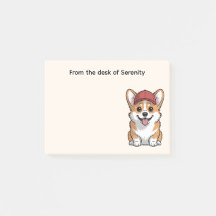 Post-it® Cadeau pour amoureux de Corgi mignon Chien maman c