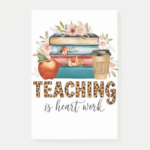 Post-it® Cadeau pour Enseignant Enseigner est une Affaire