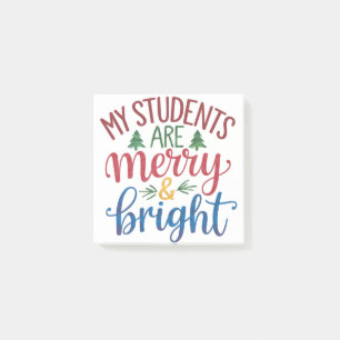 Post-it® Cadeau pour Enseignant Mes Élèves Sont Gais & Br