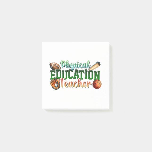 Post-it® Cadeau pour enseignant | Professeur d'éducation ph (Devant)