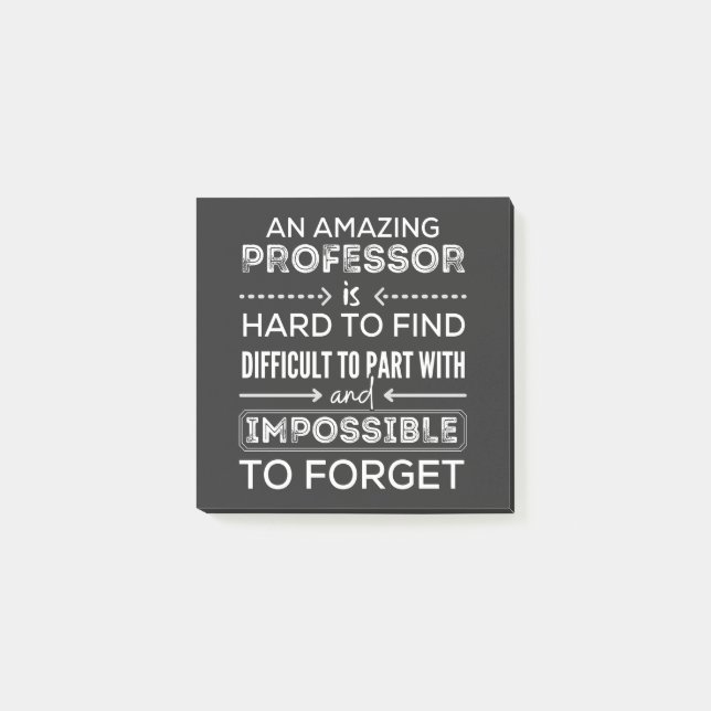 Post-it® Cadeau pour professeur, Cadeau de professeur (Devant)