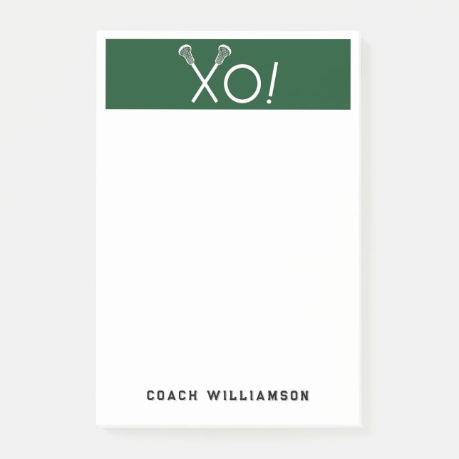 Post-it® Cadeaux de crosse personnalisés (Devant)