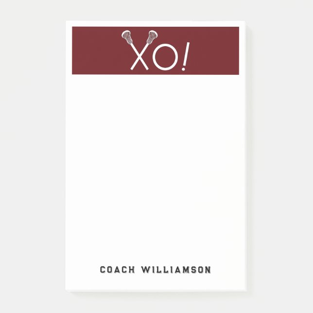 Post-it® Cadeaux de crosse personnalisés (Devant)