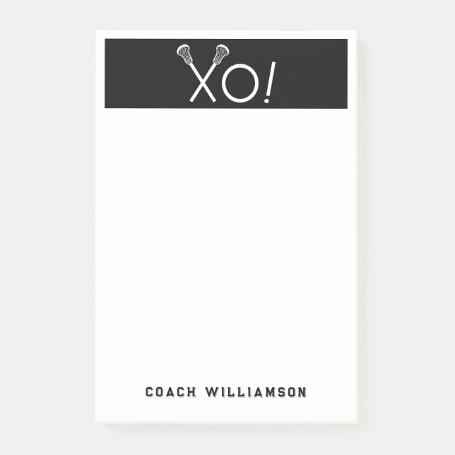 Post-it® Cadeaux de crosse personnalisés (Devant)