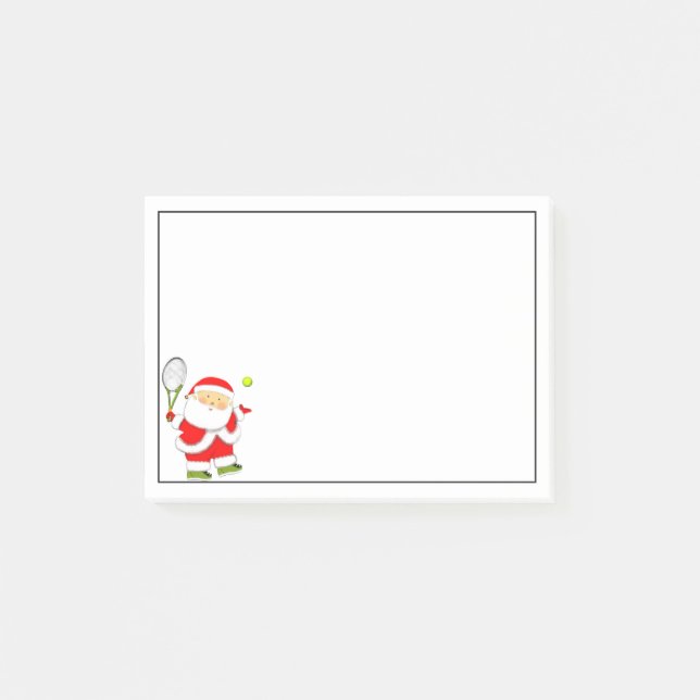 Post-it® Cadeaux de vacances de tennis Notes (Devant)