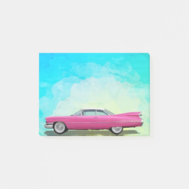Post-it® Cadillac rose (Devant)