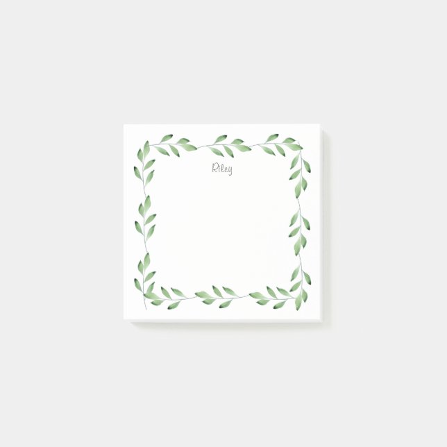 Post-it® Cadre Feuille écocouleur (Devant)