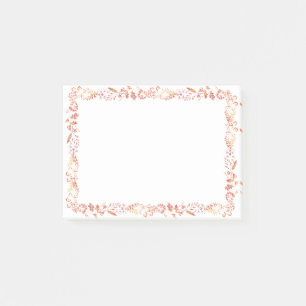 Post-it® Cadre Floral