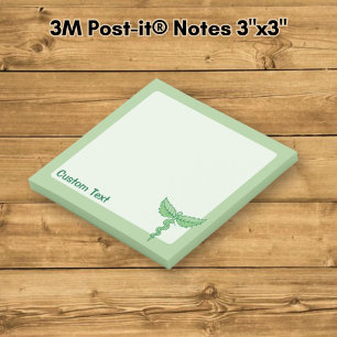 Post-it® Caducée avec feuilles