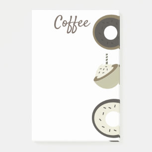 Post-it® Café Latte Donut au Chocolat