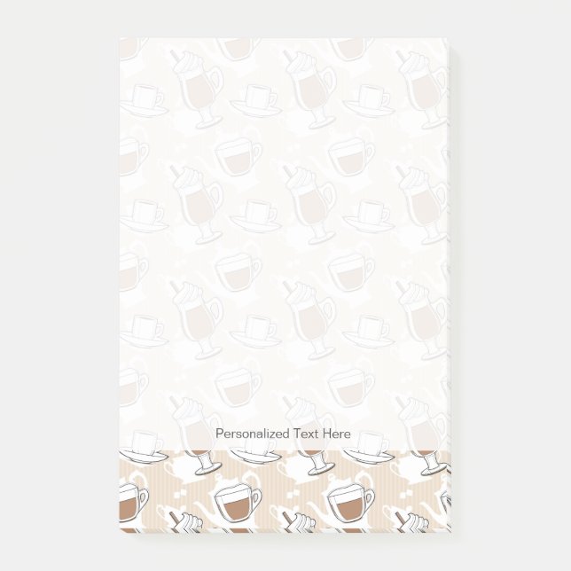 Post-it® Café, motif doux (Devant)