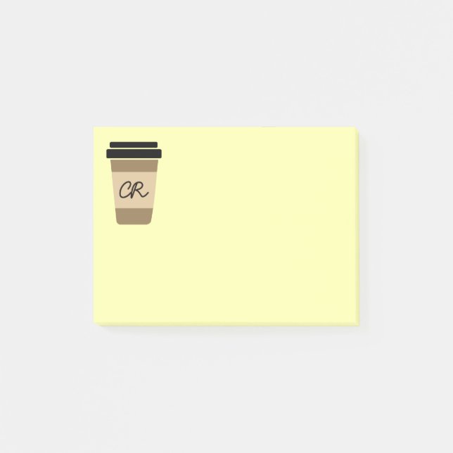 Post-it® Café personnalisé sur le pouce (Devant)