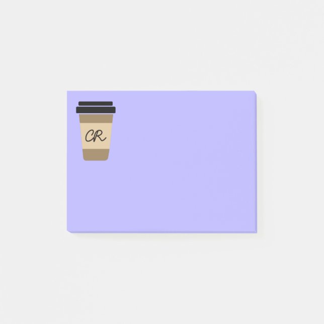 Post-it® Café personnalisé sur le pouce (Devant)