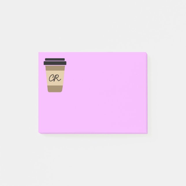 Post-it® Café personnalisé sur le pouce (Devant)