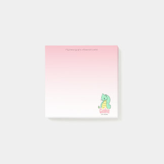 Post-it® Cake (Cat + Snake) Post-it Notes