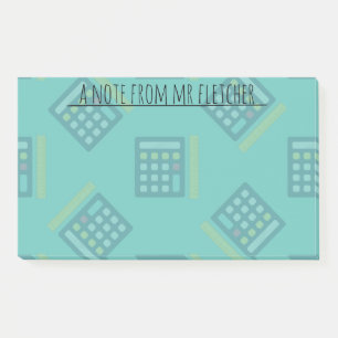 Post-it® Calculatrices personnalisées Notes mathématiques p