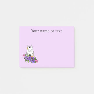 Post-it® Calico Cat Cute