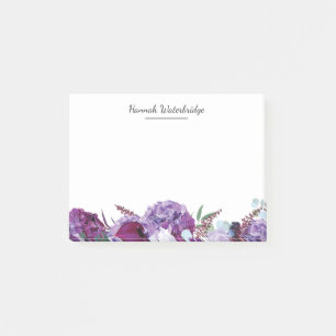 Post-it® Calligraphie aquarelle florale moderne