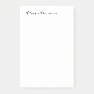 Post-it® Calligraphie minimaliste moderne professionnelle