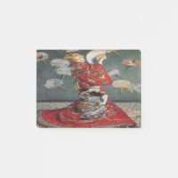 Camille Monet en costume japonais par Claude Monet