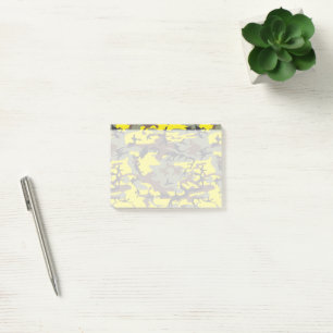Post-it® Camo jaune et marron, Camouflage, Militaire, Armée
