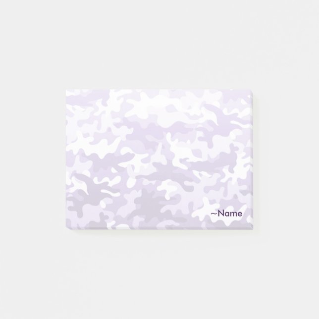 Post-it® Camo violet (Devant)