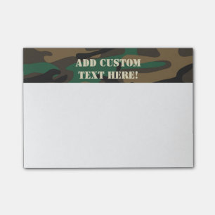 Post-it® Camouflage militaire Brown vert