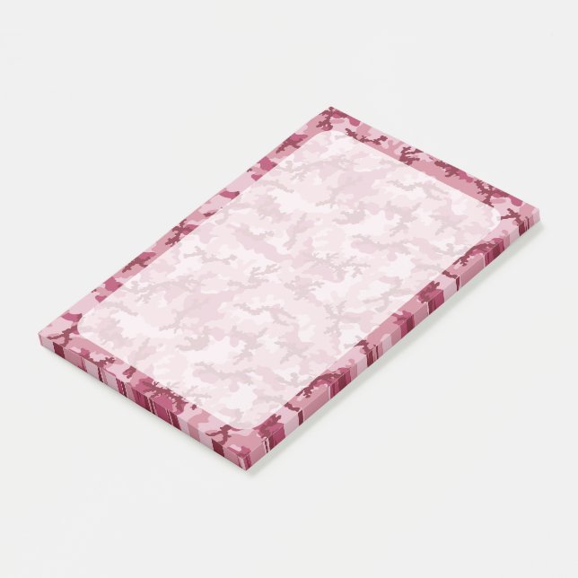 Post-it® Camouflage rose (Incliné)