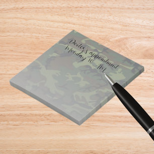 Post-it® Camouflage vert militaire